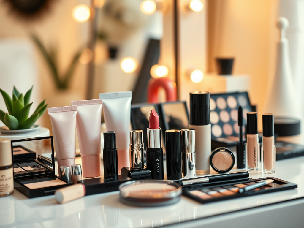 Glam on a budget and Makeup products featured image