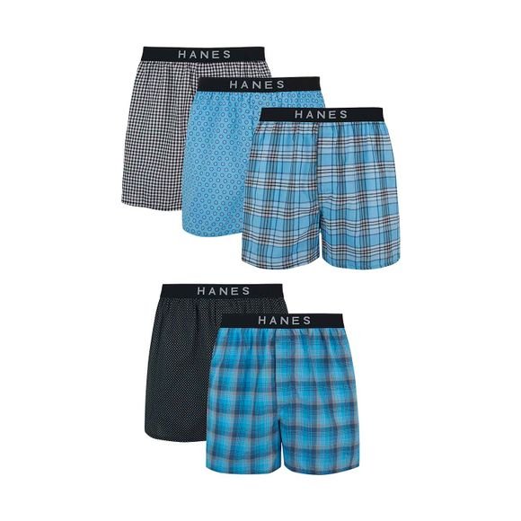 Hanes Ultimate® Men’s Boxer Underwear 5-Pack (798BP5) 1 Hanes Ultimate® Men’s Boxer Underwear 5-Pack (798BP5)