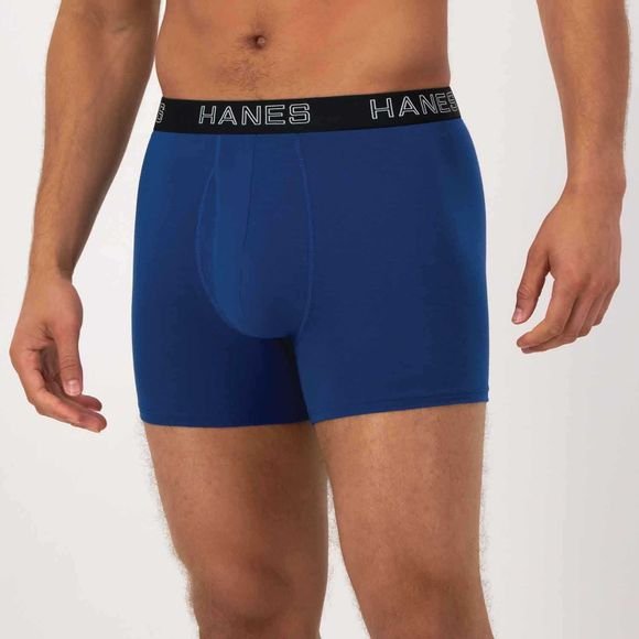 Hanes Ultimate® Comfort Flex Fit Total Support Pouch Men's Trunk Underwear, Assorted, 4-Pack (UFSTA4) 2 Hanes Ultimate® Comfort Flex Fit Total Support Pouch Men's Trunk Underwear, Assorted, 4-Pack (UFSTA4) - Image 2