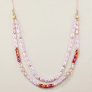 Shop 1 Colorblock Chic Layered Necklace