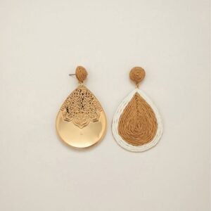 Beachside Woven Teardrop Earrings