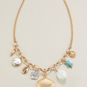 Charm Medley Link Necklace