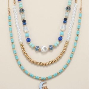 Moonlight Waves Layered Necklace