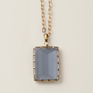 Dusk Frame Pendant Necklace