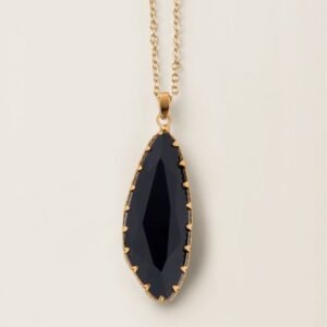 Shop 7 Midnight Leaf Pendant Necklace