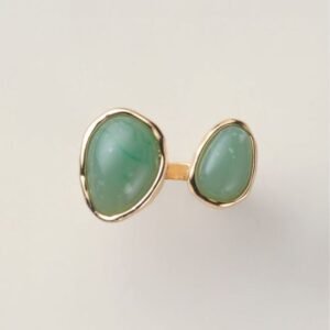 Verdant Luxe Beaded Ring