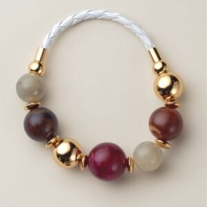 Warm Autumn Beaded Bracelet