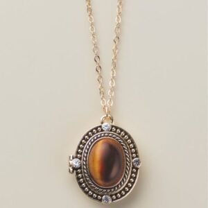 Semi-Precious Keepsake Locket