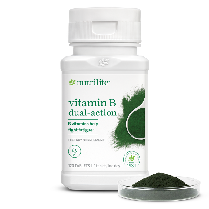Nutrilite™ Vitamin B Dual-Action - 120 Tablets 1 Nutrilite™ Vitamin B Dual-Action - 120 Tablets