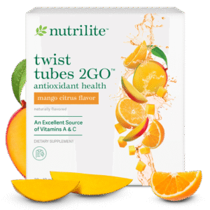Nutrilite™ Twist Tubes 2GO™ – Antioxidant Health - Mango Citrus