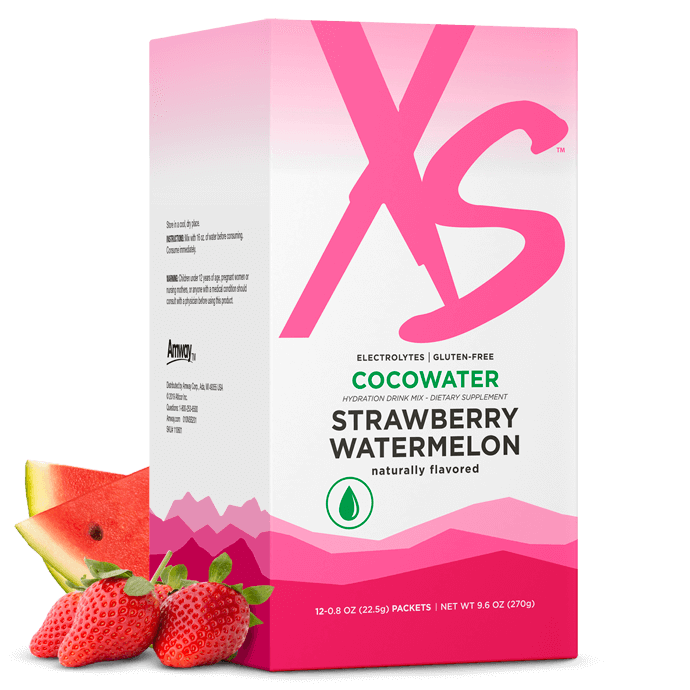 XS™ CocoWater Hydration Drink Mix – Strawberry/Watermelon 1 XS™ CocoWater Hydration Drink Mix – Strawberry/Watermelon