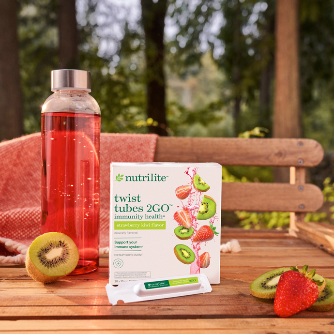 Nutrilite™ Twist Tubes 2GO™ – Immunity Health† - Strawberry Kiwi 3 Nutrilite™ Twist Tubes 2GO™ – Immunity Health† - Strawberry Kiwi - Image 3