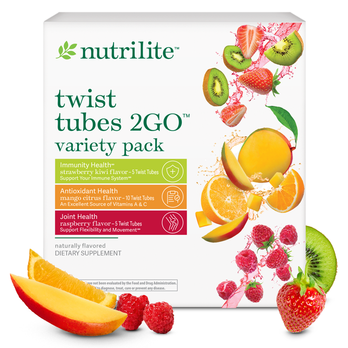 Nutrilite™ Twist Tubes 2GO™ – Variety Pack 1 Nutrilite™ Twist Tubes 2GO™ – Variety Pack