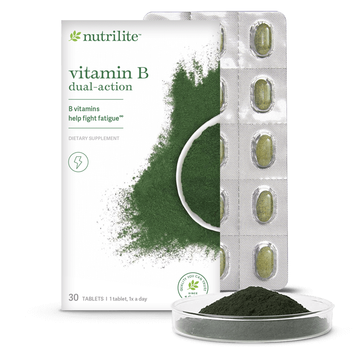 Nutrilite™ Vitamin B Dual–Action – 30 Tablets 1 Nutrilite™ Vitamin B Dual–Action – 30 Tablets