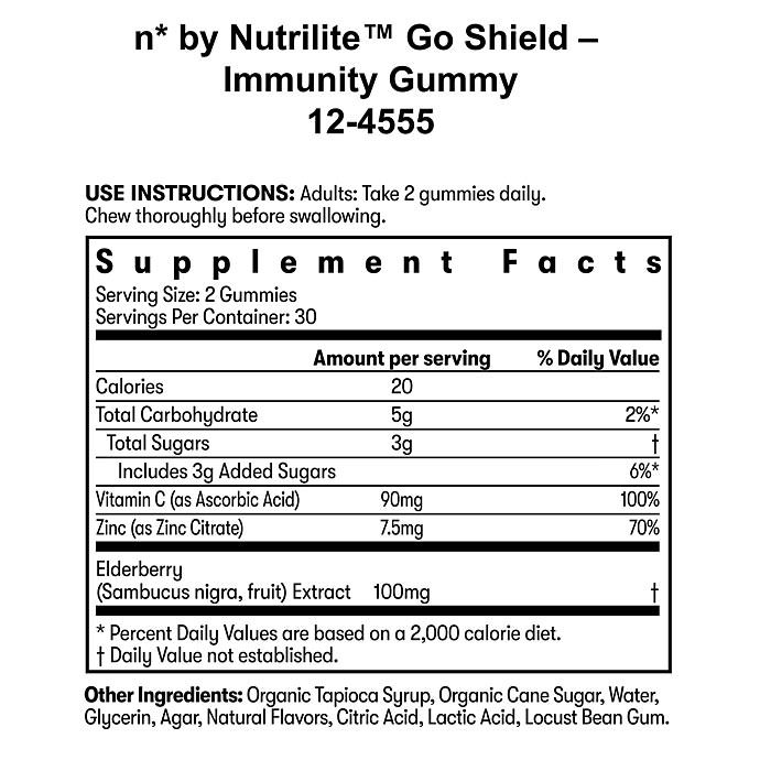 n* by Nutrilite™ Go Shield – Immunity Gummies 3 n* by Nutrilite™ Go Shield – Immunity Gummies - Image 3