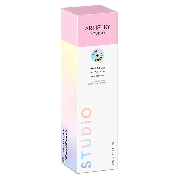 Artistry Studio™ Rosé All Day Anti-Acne Toner + Pore Refresher 1% Salicylic Acid Treatment 3 Artistry Studio™ Rosé All Day Anti-Acne Toner + Pore Refresher 1% Salicylic Acid Treatment - Image 3