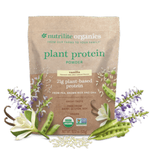 Nutrilite™ Organics Plant Protein Powder – Vanilla