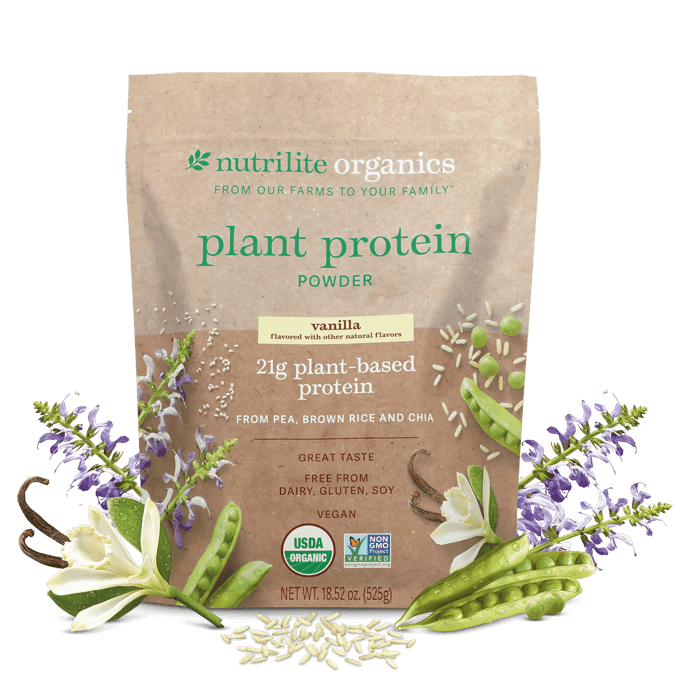Nutrilite™ Organics Plant Protein Powder – Vanilla 1 Nutrilite™ Organics Plant Protein Powder – Vanilla