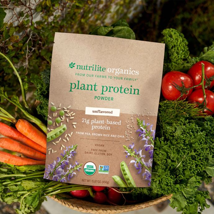 Nutrilite™ Organics Plant Protein Powder – Unflavored 3 Nutrilite™ Organics Plant Protein Powder – Unflavored - Image 3