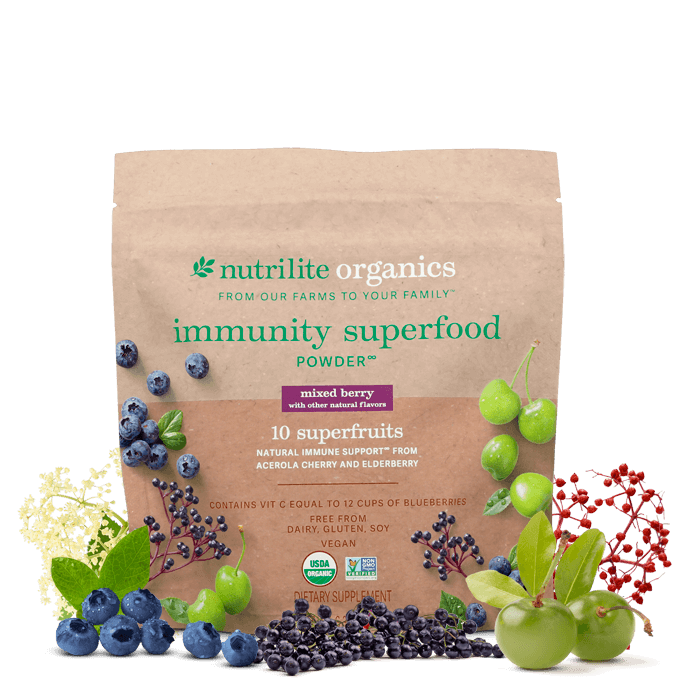 Nutrilite™ Organics Immunity Superfood Powder 1 Nutrilite™ Organics Immunity Superfood Powder