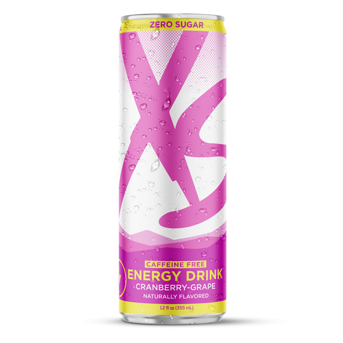 XS™ Energy Drink 12 oz - Caffeine Free Cranberry-Grape 1 XS™ Energy Drink 12 oz - Caffeine Free Cranberry-Grape