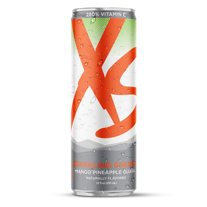 XS™ Sparkling Juiced Energy 12 oz - Mango Pineapple Guava 1 XS™ Sparkling Juiced Energy 12 oz - Mango Pineapple Guava