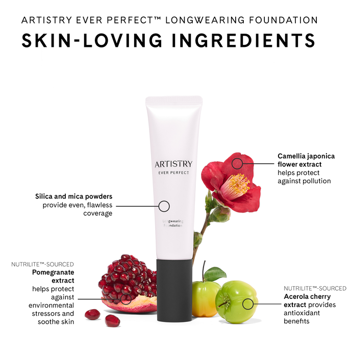 Artistry Ever Perfect™ Longwearing Foundation - Cashmere 102 2 Artistry Ever Perfect™ Longwearing Foundation - Cashmere 102 - Image 2