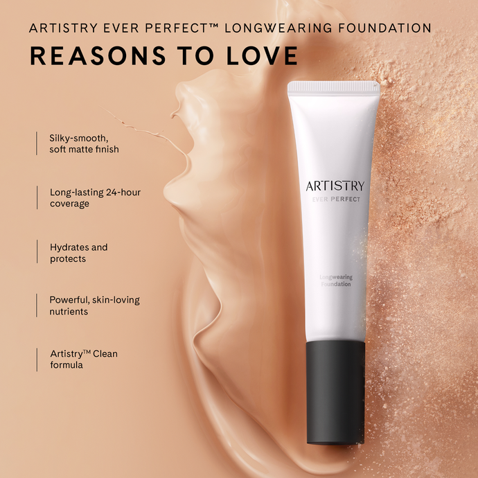 Artistry Ever Perfect™ Longwearing Foundation - Cashmere 102 3 Artistry Ever Perfect™ Longwearing Foundation - Cashmere 102 - Image 3