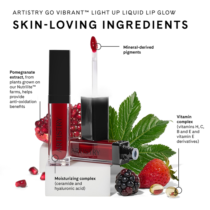 Artistry Go Vibrant™ Light Up Liquid Lip Glow - Desert Rose 102 3 Artistry Go Vibrant™ Light Up Liquid Lip Glow - Desert Rose 102 - Image 3