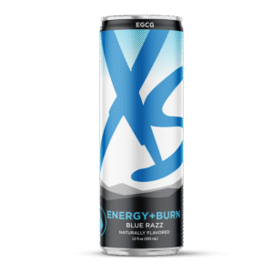 XS™ Energy + Burn 12 oz – Blue Razz