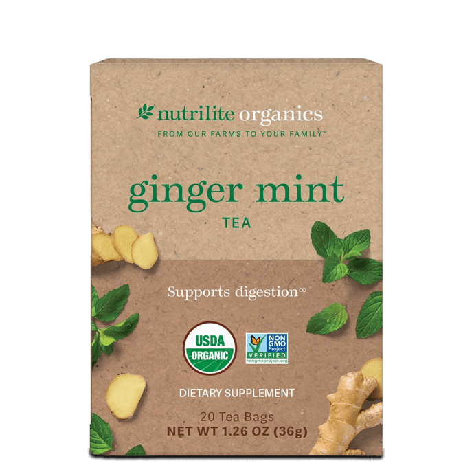 Nutrilite™ Organics Ginger Mint Tea 1 Nutrilite™ Organics Ginger Mint Tea