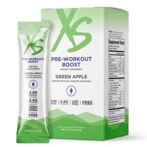 XS™ Pre-Workout Boost - Green Apple (12 Stick Packs)
