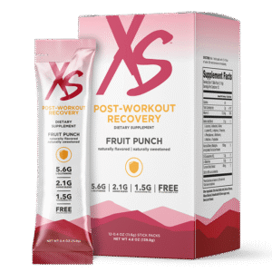 XS™ Post-Workout Recovery - Fruit Punch (12 Stick Packs)
