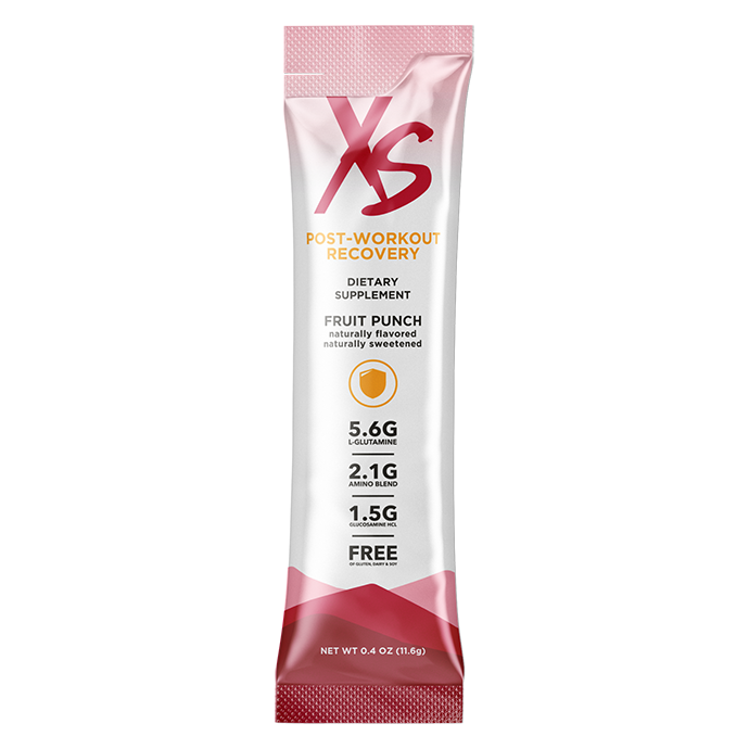 XS™ Post-Workout Recovery - Fruit Punch (12 Stick Packs) 2 XS™ Post-Workout Recovery - Fruit Punch (12 Stick Packs) - Image 2