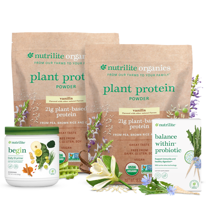 Nutrilite™ Begin 30 Holistic Wellness Program Solution - Vanilla/Vanilla 1 Nutrilite™ Begin 30 Holistic Wellness Program Solution - Vanilla/Vanilla