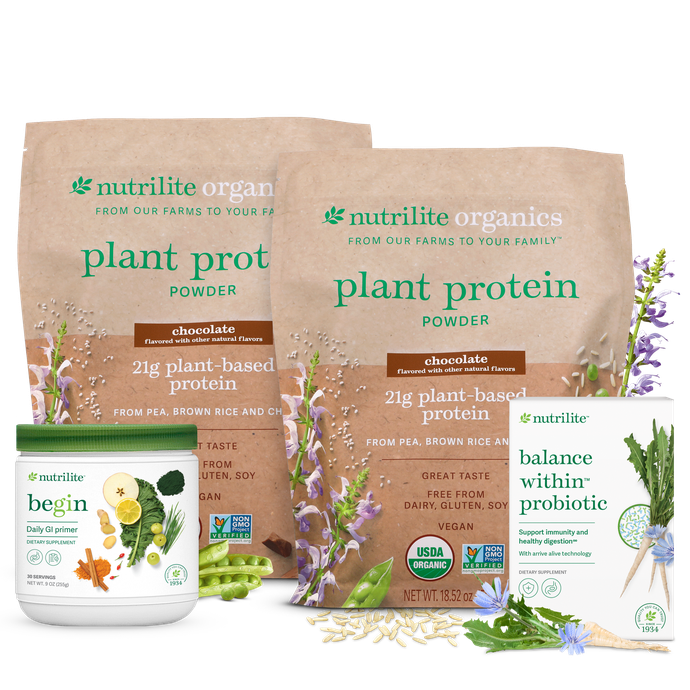 Nutrilite™ Begin 30 Holistic Wellness Program Solution - Chocolate/Chocolate 1 Nutrilite™ Begin 30 Holistic Wellness Program Solution - Chocolate/Chocolate