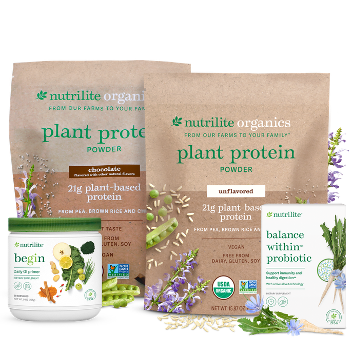 Nutrilite™ Begin 30 Holistic Wellness Program Solution - Chocolate/Unflavored 1 Nutrilite™ Begin 30 Holistic Wellness Program Solution - Chocolate/Unflavored