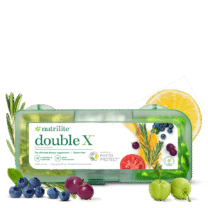 Nutrilite™ Double X™ Vitamin/Mineral/Phytonutrient Supplement - 31-Day Supply with 3-Compartment Case