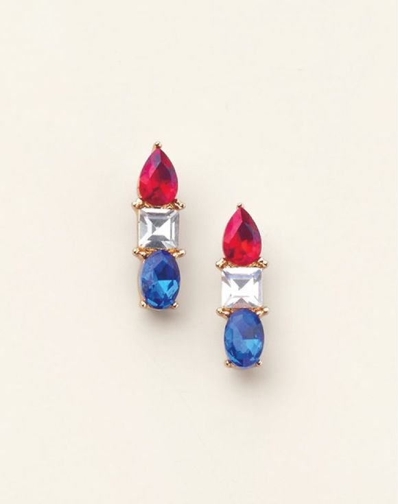 American Beauty Gem Necklace and Earring Set 2 American Beauty Gem Necklace and Earring Set - Image 2