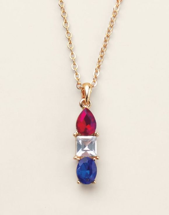 American Beauty Gem Necklace and Earring Set 3 American Beauty Gem Necklace and Earring Set - Image 3