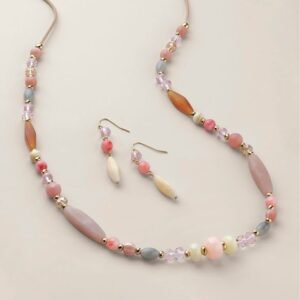 Shop Avon Beauty Products 6 Blushing Belle Necklace and Earring Set