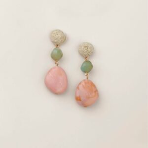 Blushing Meadow Drop Earrings