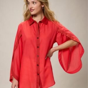 Butterfly Sleeve Blouse