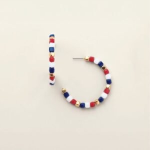 Heartland Americana Hoop Earrings