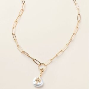 Link Up Paperclip Necklace