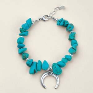 Luna Crescent Charm Bracelet