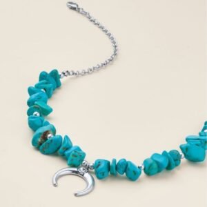 Luna Crescent Charm Necklace