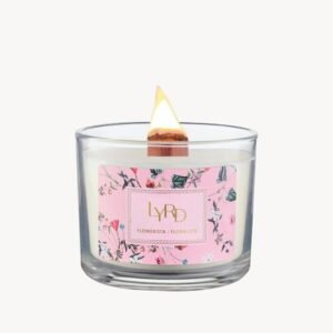 LYRD Flowerista Wooden Wick Candle