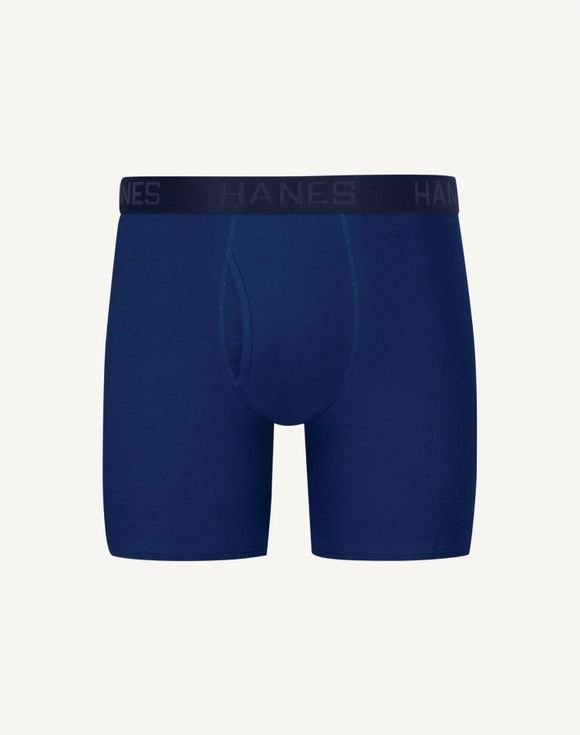 Men's Hanes® Ultimate 3-Pack ComfortBlend® Boxer Briefs Underwear, Moisture-Wicking (UBBBC3) 1 Men's Hanes® Ultimate 3-Pack ComfortBlend® Boxer Briefs Underwear, Moisture-Wicking (UBBBC3)