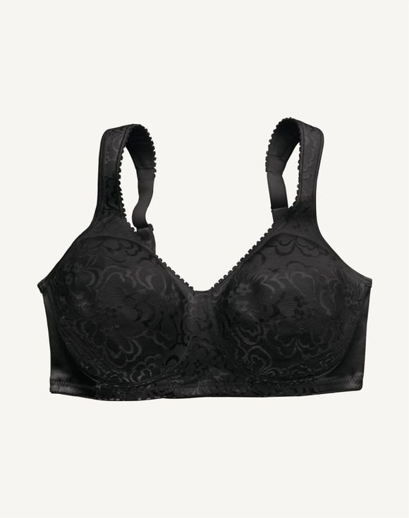 Playtex® 18 Hour® Ultimate Lift & Support Wireless Bra in Black (US4745) 1 Playtex® 18 Hour® Ultimate Lift & Support Wireless Bra in Black (US4745)